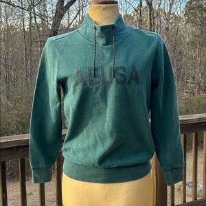 American Eagle Outfitters Forest Green Turtleneck Pullover